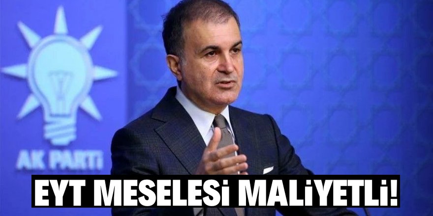 Bu maliyetin altından kalkamayız!