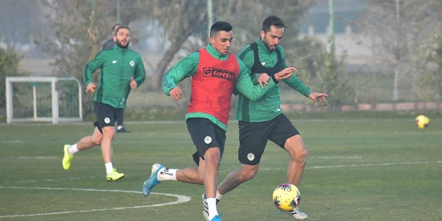 Konyaspor Beşiktaş maçı hazırlıklarına yeniden başladı