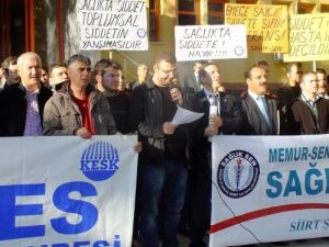 Sağlık Sendikaları Doktora Yapılan Saldırıya Tepki Gösterdi