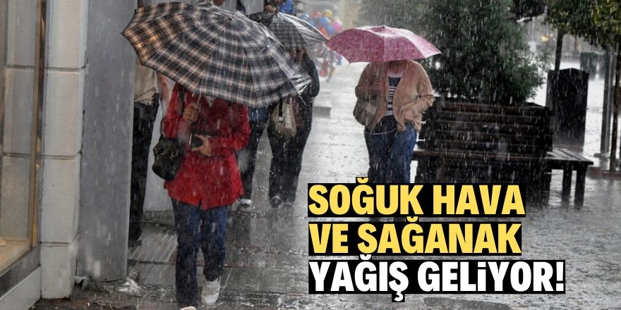 Konya'ya yağış geliyor, sıcaklık düşüyor!