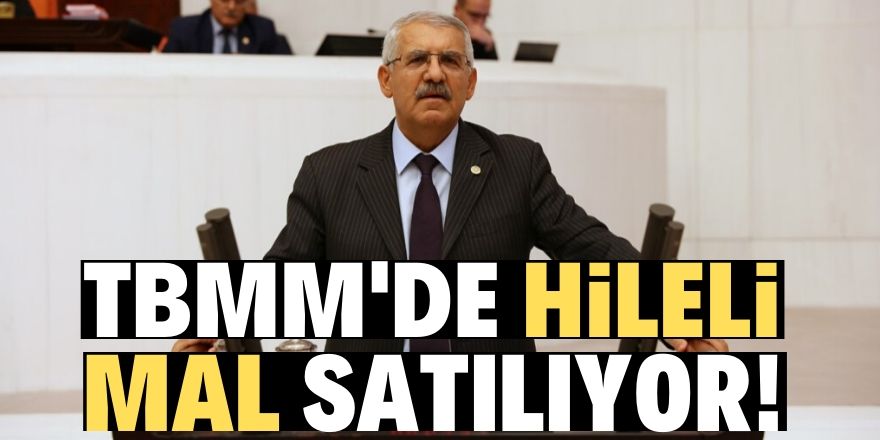 Bakanlığın hileli ilan ettiği ürün TBMM’de satılıyor!