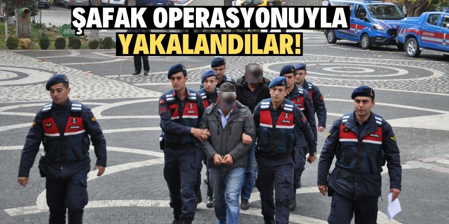 Konya'da aranan 3 şüpheli gözaltına alındı