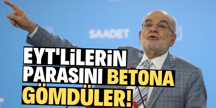 Karamollaoğlu'ndan EYT eleştirisi!