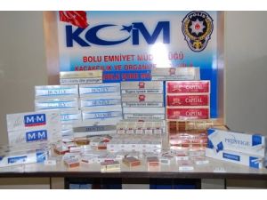 Bolu’da Kaçak Sigara Operasyonu