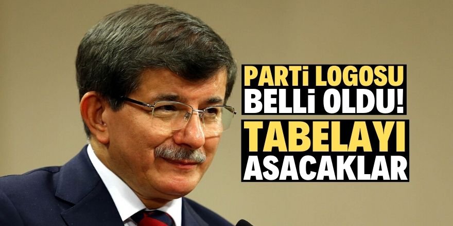 Davutoğlu tabelayı asıyor!