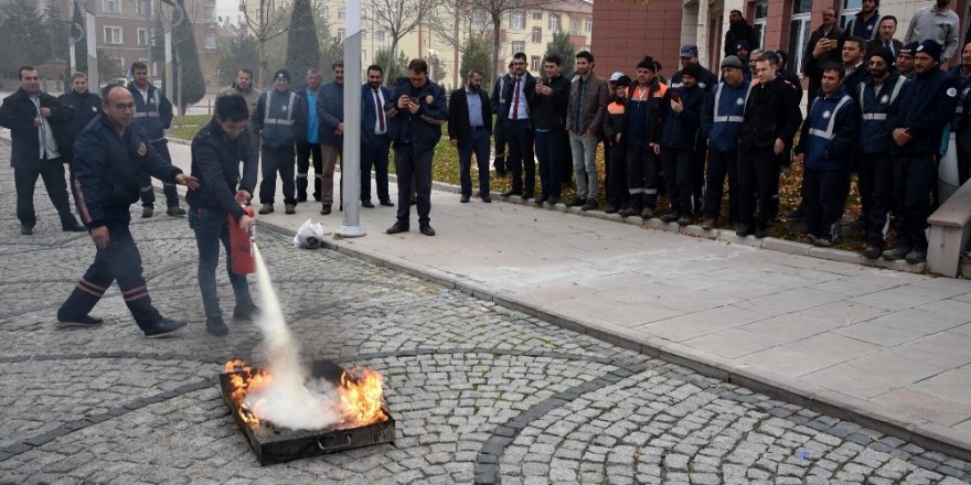 Selçuklu’da doğal afetlere karşı hazırlık eğitimi