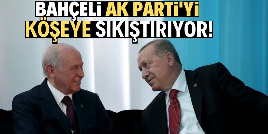 Bahçeli AK Parti’yi karıştırdı!