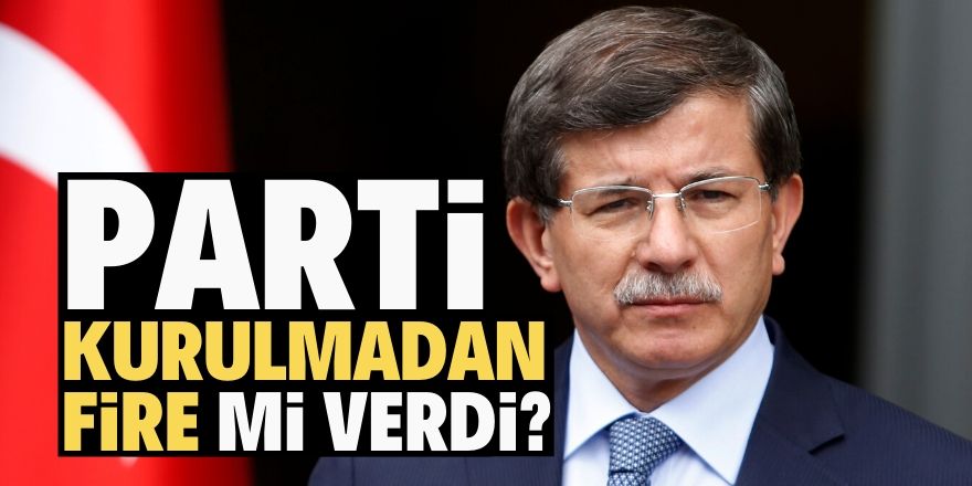 Davutoğlu'na kötü haber!