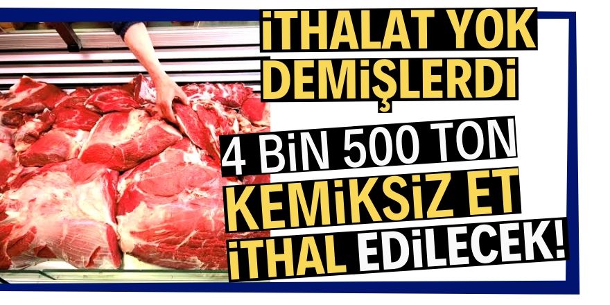 Sırbistan'dan et ithal edilecek!