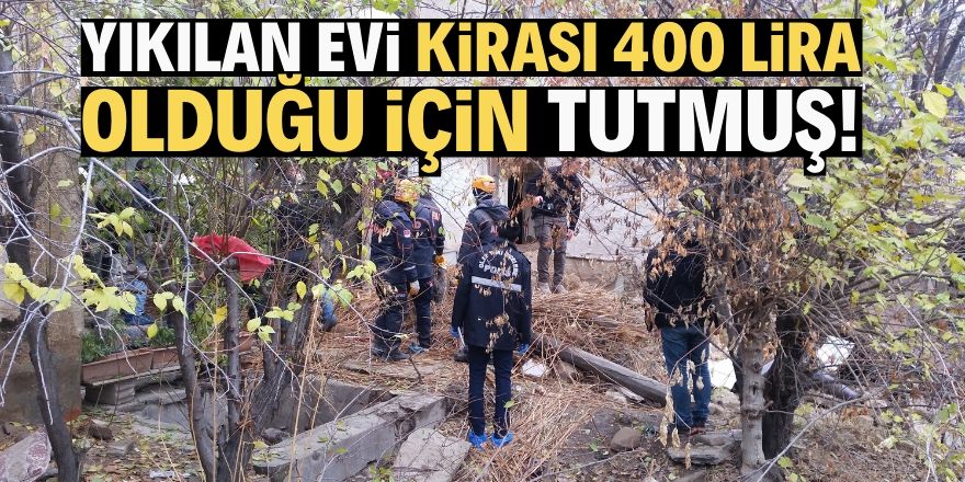 400 liraya tuttukları ev mezarları oldu