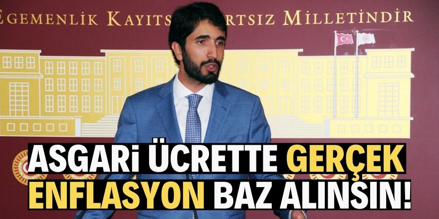 Zam sokağın rakamlarıyla yapılmalı