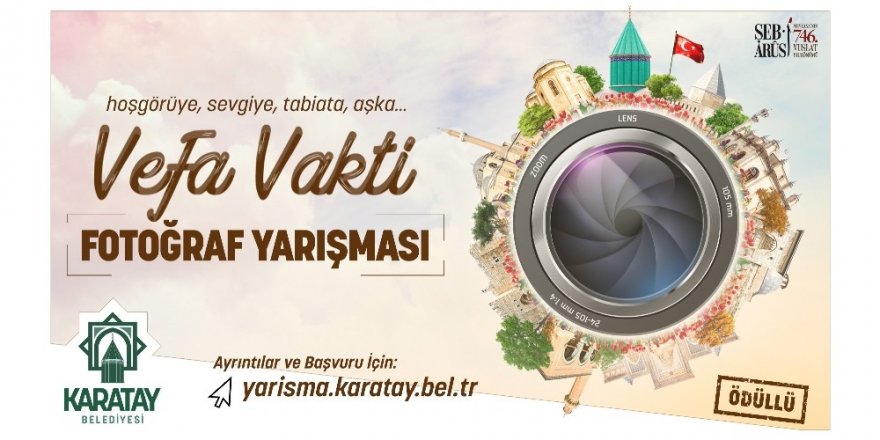 Karatay Belediyesinden “Vefa” temalı fotoğraf yarışması