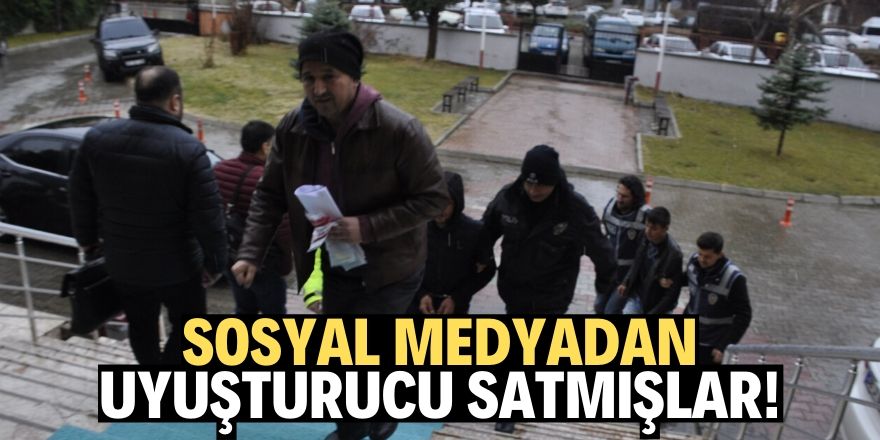 Sosyal medya üzerinden uyuşturucu satan kardeşler tutuklandı