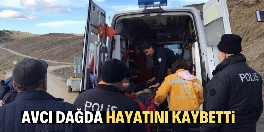 Avcı dağda hayatını kaybetti, köpeği başından ayrılmadı