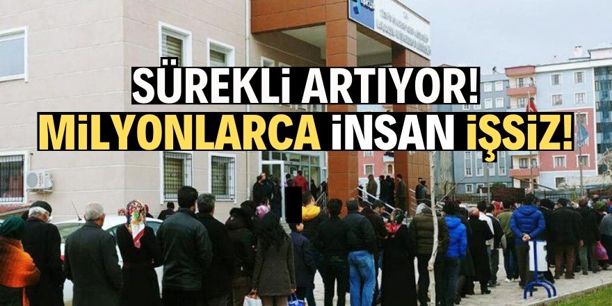 İşsizlik rakamları açıklandı!