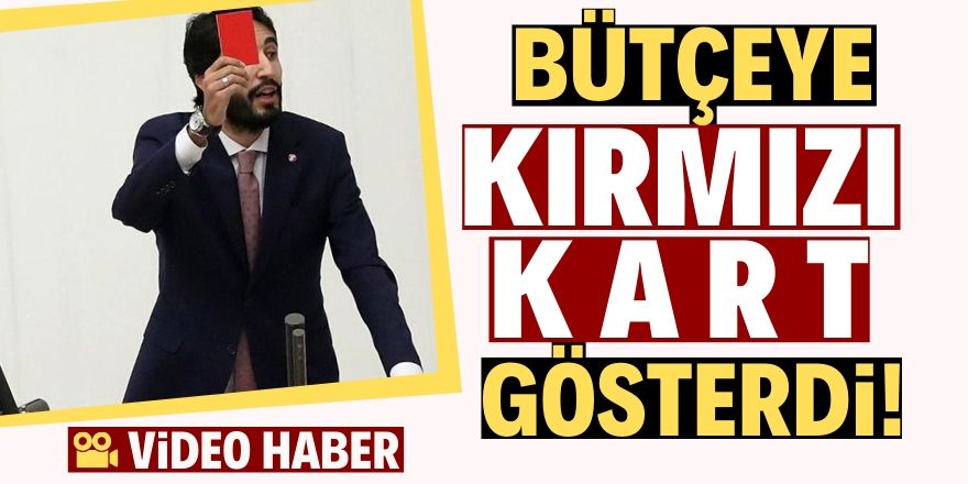 Karaduman’dan bütçeye kırmızı kart!