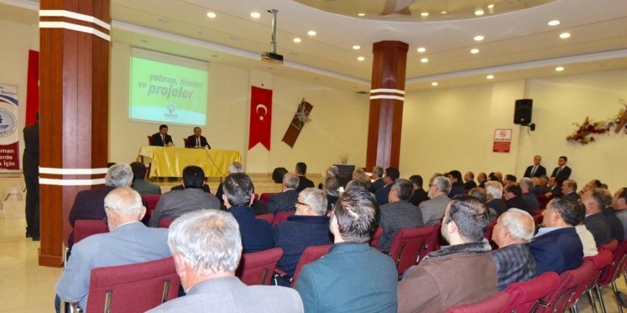 Başkan Kılca, muhtarlara 2020 yılı projelerini anlattı