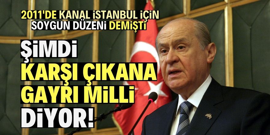 Bahçeli: Rahatsızlık duyanlar gayri millidir!