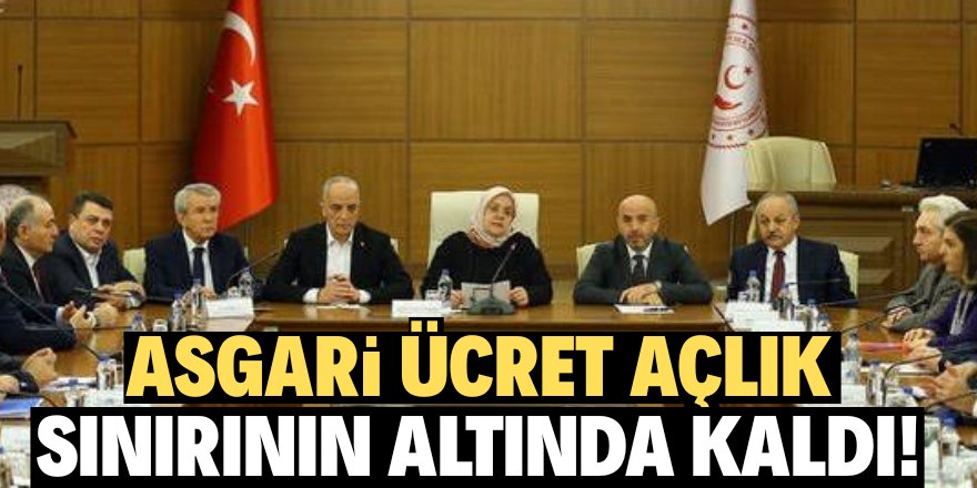 Asgari ücret açıklandı!