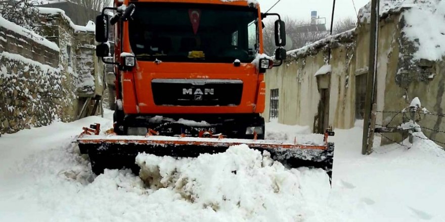 Selçuklu’da ekipler kış şartlarına hazır