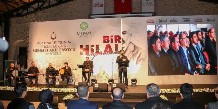 Meram Belediyesinden milli şair Mehmet Akif’i anma programı