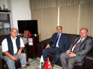 Adana Defterdarı Utkucu, Çgc Başkanı Esendemir’i Ziyaret Etti