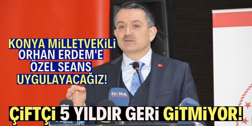 Pakdemirli 'Çiftçi 5 yıldır geri gidiyor' sözlerine tepki gösterdi!