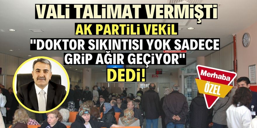 Konya'da doktor sıkıntısı yok!