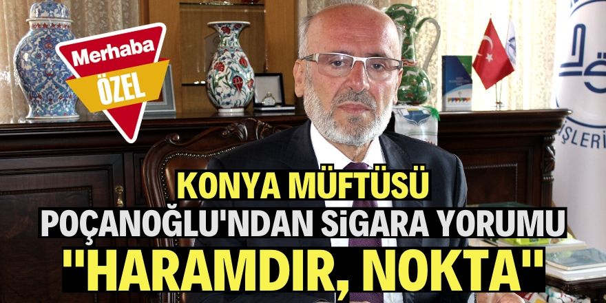 Müftüden sigaraya noktalı açıklama