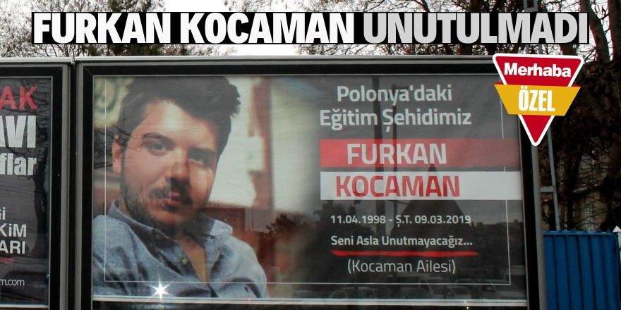 Eğitim şehidi Furkan Kocaman unutulmadı