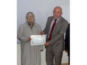 Hayırsever Hatice Şahin, Kur'an Kursuna Daire Bağışladı