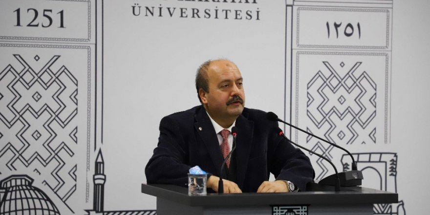 KTO Karatay Üniversitesinin konuğu Prof. Dr. İbrahim Özkol oldu