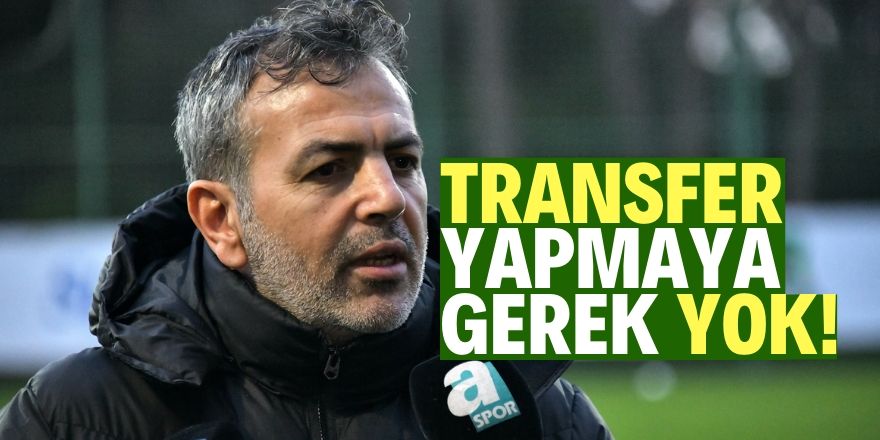 Konyaspor'un transfere ihtiyacı yok!