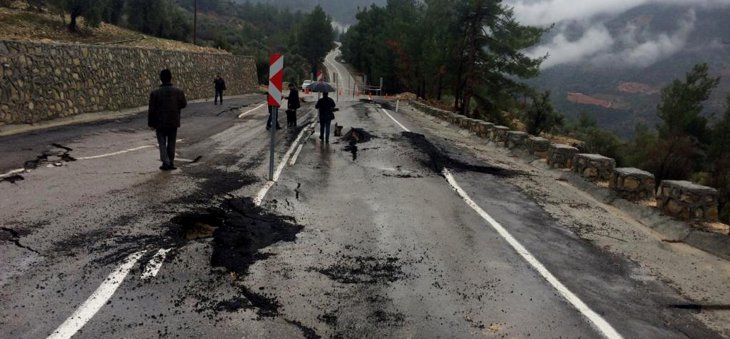 Konya güzergahı trafiğe kapandı