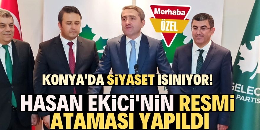 Hasan Ekici'nin resmi ataması yapıldı