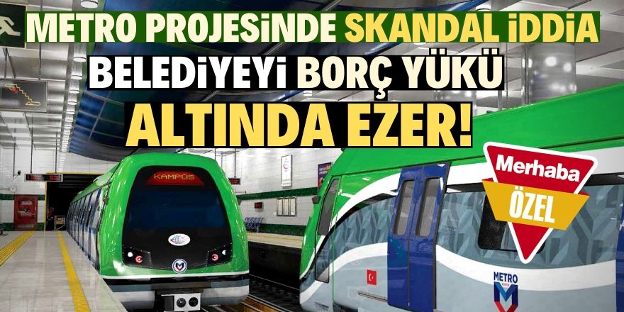 Metro seçim malzemesinden öteye geçemez!