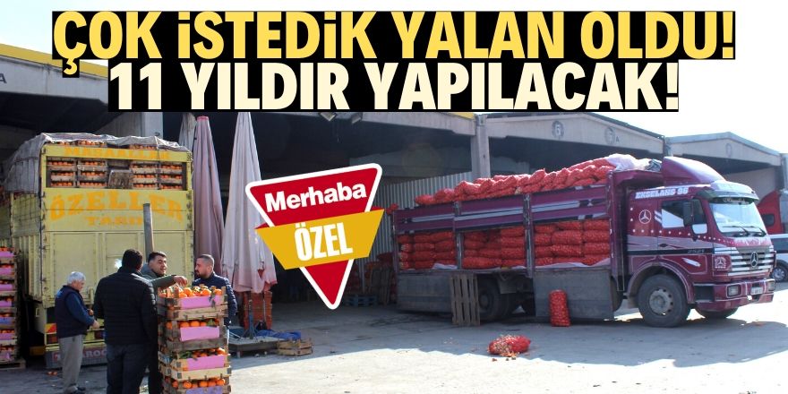 11 yıllık yılan hikayesi!