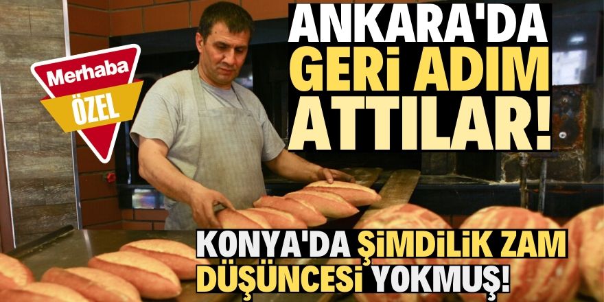 Konya'da da geri adım atılabilir!