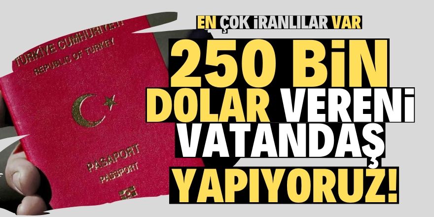 Emlak vatandaşlığı rekor kırdı!