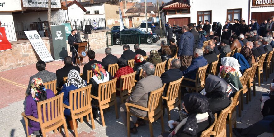 Kent konseyi binası açıldı