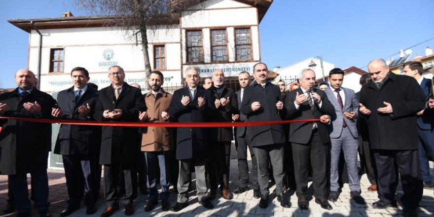 Karatay Kent Konseyi hizmet binası açıldı