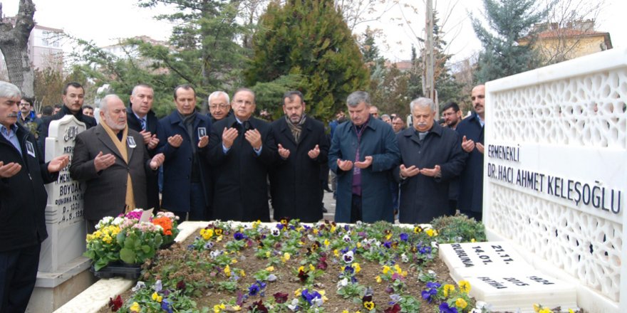 Dr. Ahmet Keleşoğlu mezarı başında anılacak