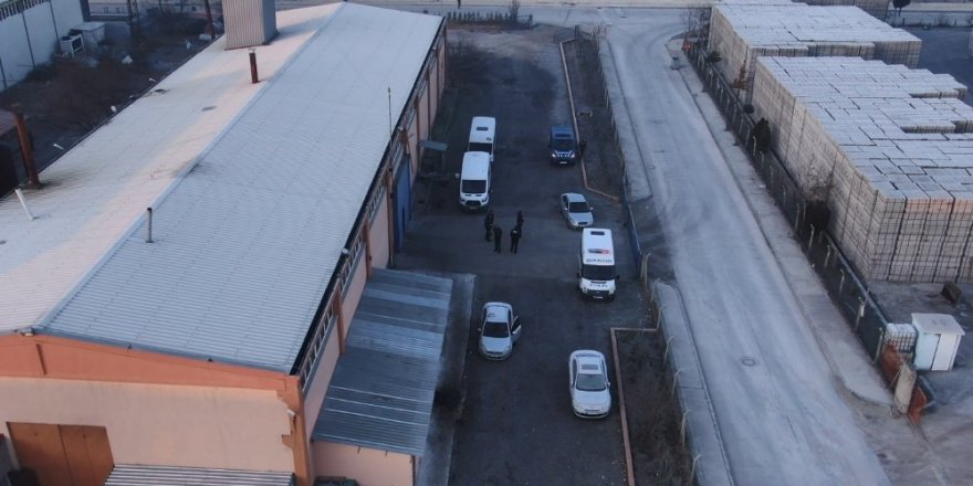 Aksaray polisinden drone ile “10 Numara” operasyon
