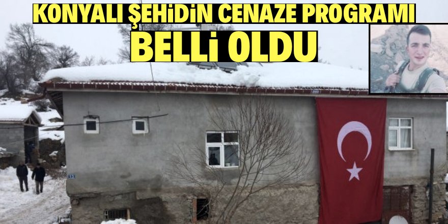 Şehidimizin cenaze programı belli oldu