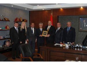 Gazilerden Emniyet Müdürüne Ziyaret