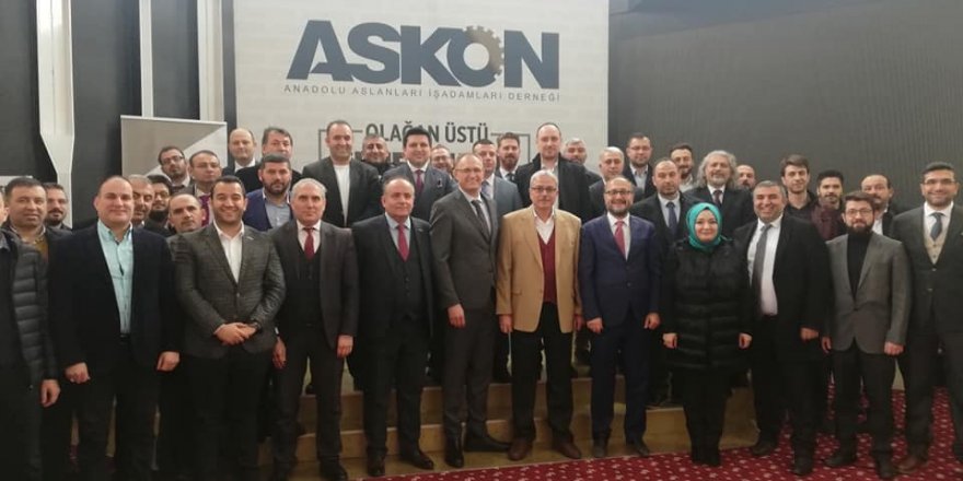 ASKON Konya'da bayrak değişimi