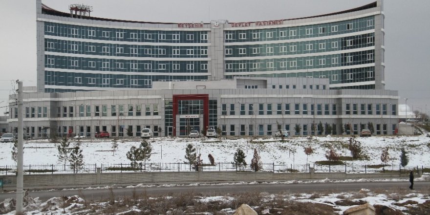 Beyşehir’in Devlet Hastanesinde bir yılda 475 bin 967 kişi tedavi gördü