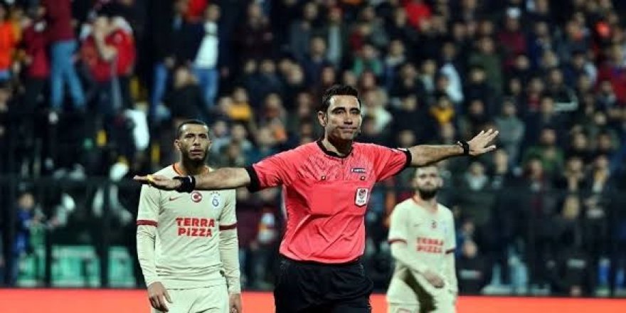 Galatasaray maçının hakemi açıklandı