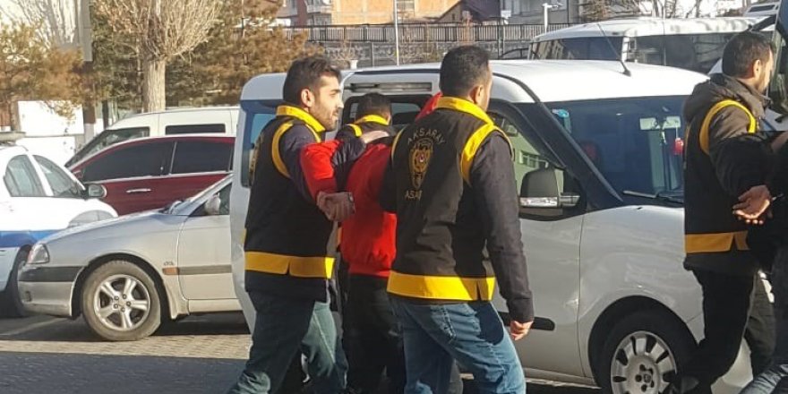 Aksaray’da yakalanan 3 gaspçı tutuklandı