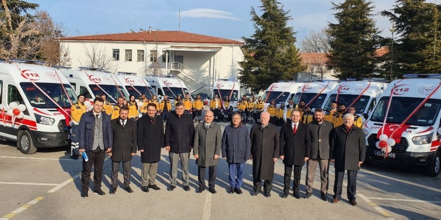 Sağlık Bakanlığı’ndan Konya’ya 9 yeni ambulans